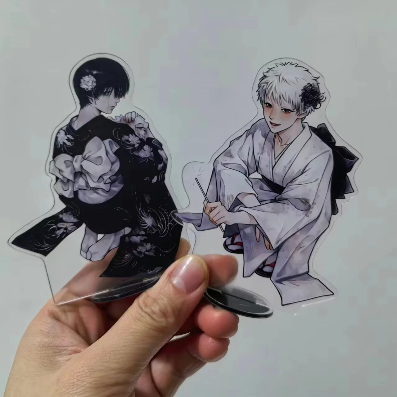The Summer Hikaru Died Yoshiki Tsujinaka Figure Acrylic Stands Anime Desktop Decoration Ornament Props Couple Gifts