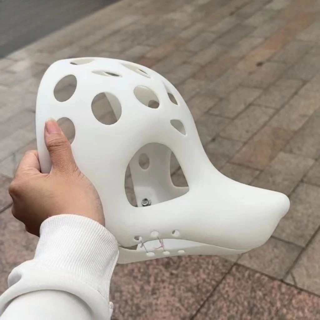 Kemono Fursuit Masker Bewegende Kaak Schedel Harige Canidae Beest Schedel COS accessoires