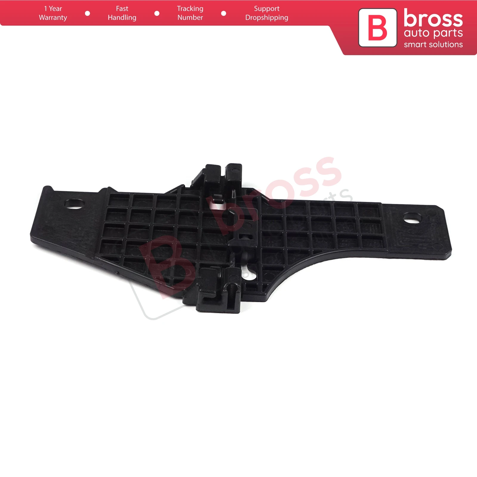 

Bross Auto Parts BWR1027 Electrical Power Window Regulator Clip Front; Right for Peugeot 307 2002-2006 Fast Shipment