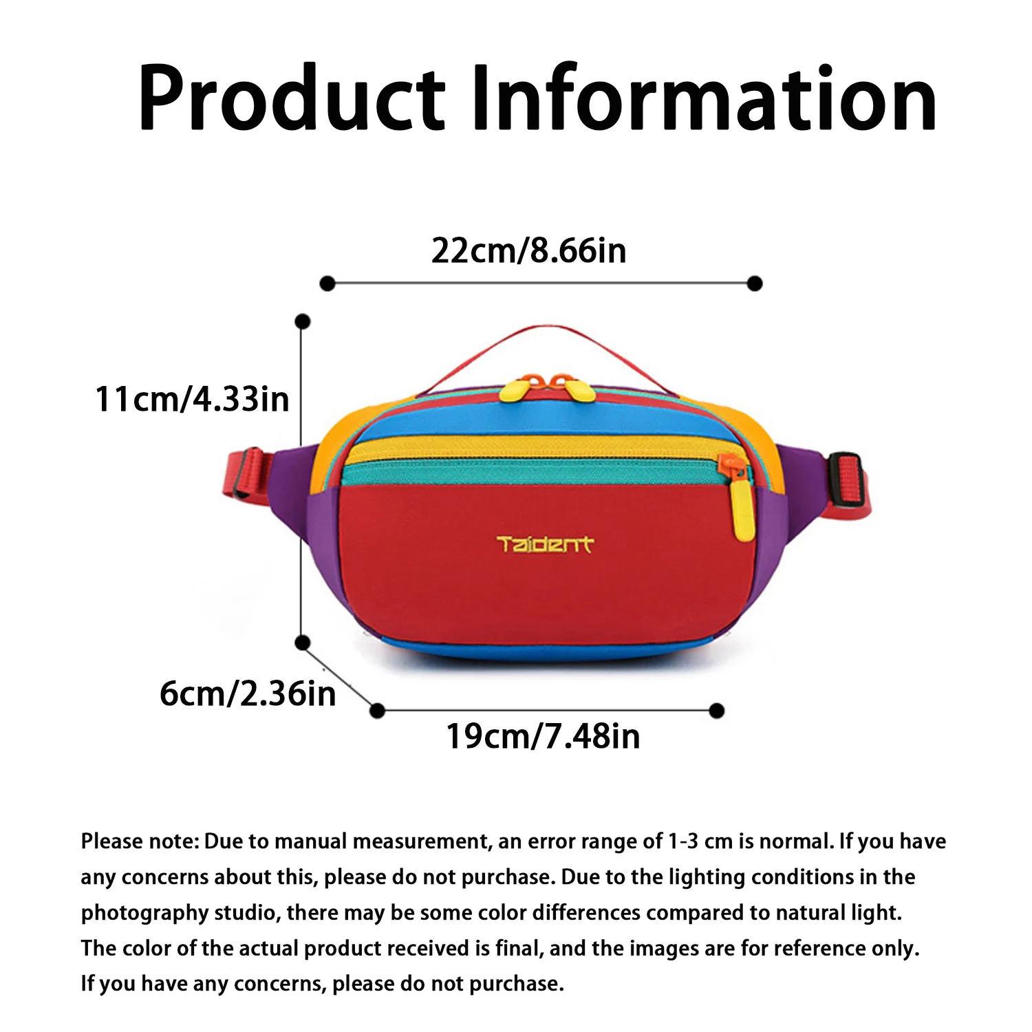 Marsupio sportivo unisex in nylon personalizzato, marsupio leggero di grande capacità, borsa a tracolla da viaggio da donna, petto per pendolari da uomo