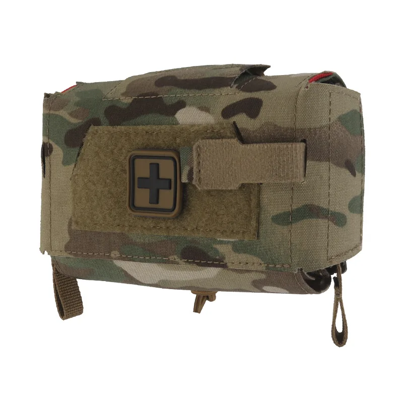 

Tactical Airsoft Compact Trauma Pouch V3 Molle Medical Bag First Aid Kit MD2 IFAK Pouch For Hunting Plate Carrier Waist Belt