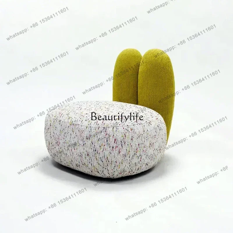 

D25Modern minimalist design single sofa back chair