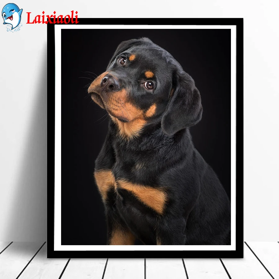 Les Meilleurs Tableaux à Diamants DIY Rottweiler Un Guide Pratique pour les Amateurs de Crochet en Diamants