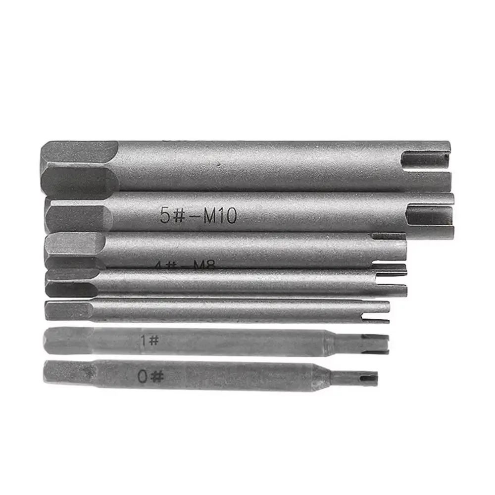 1Pcs Screw Bolt Remover Broken Tap Extractor Wrench Drill Bit Hand Tools Damaged Screw Tap Extractor Steel M3-M22