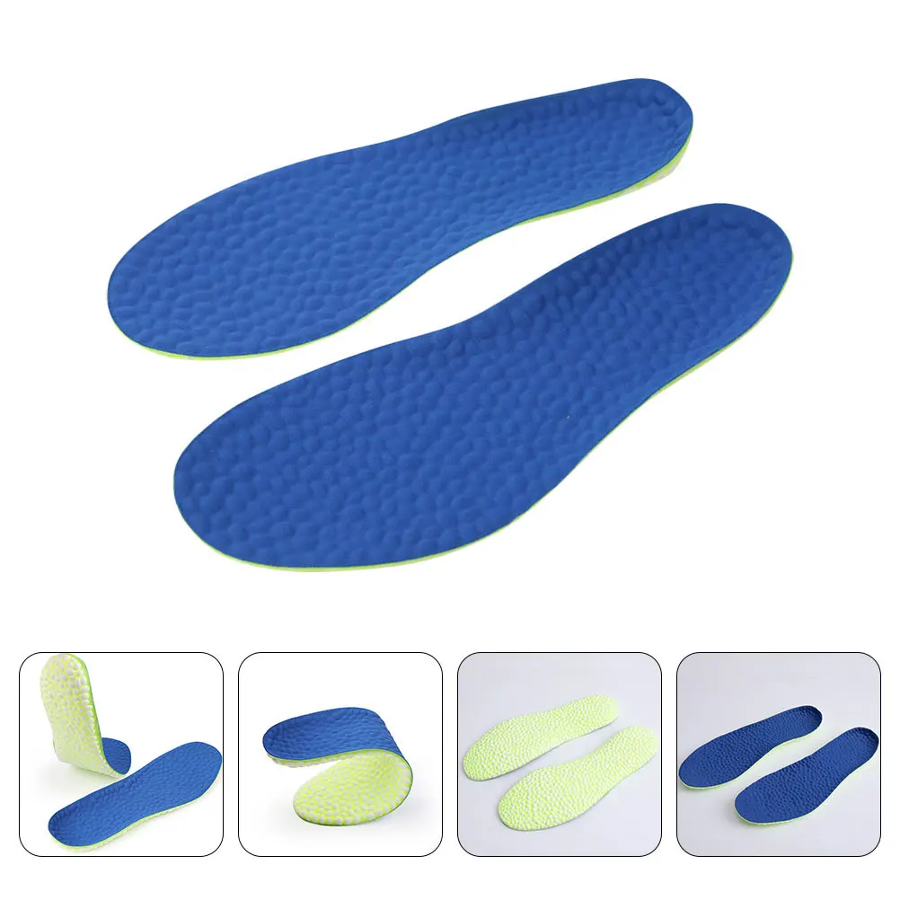 

1Pair Tpu Foaming Shoe Insoles Sports Inserts Comfortable Non-Slip Foot Cushion Sweat Absorption Shoe Inserts Men