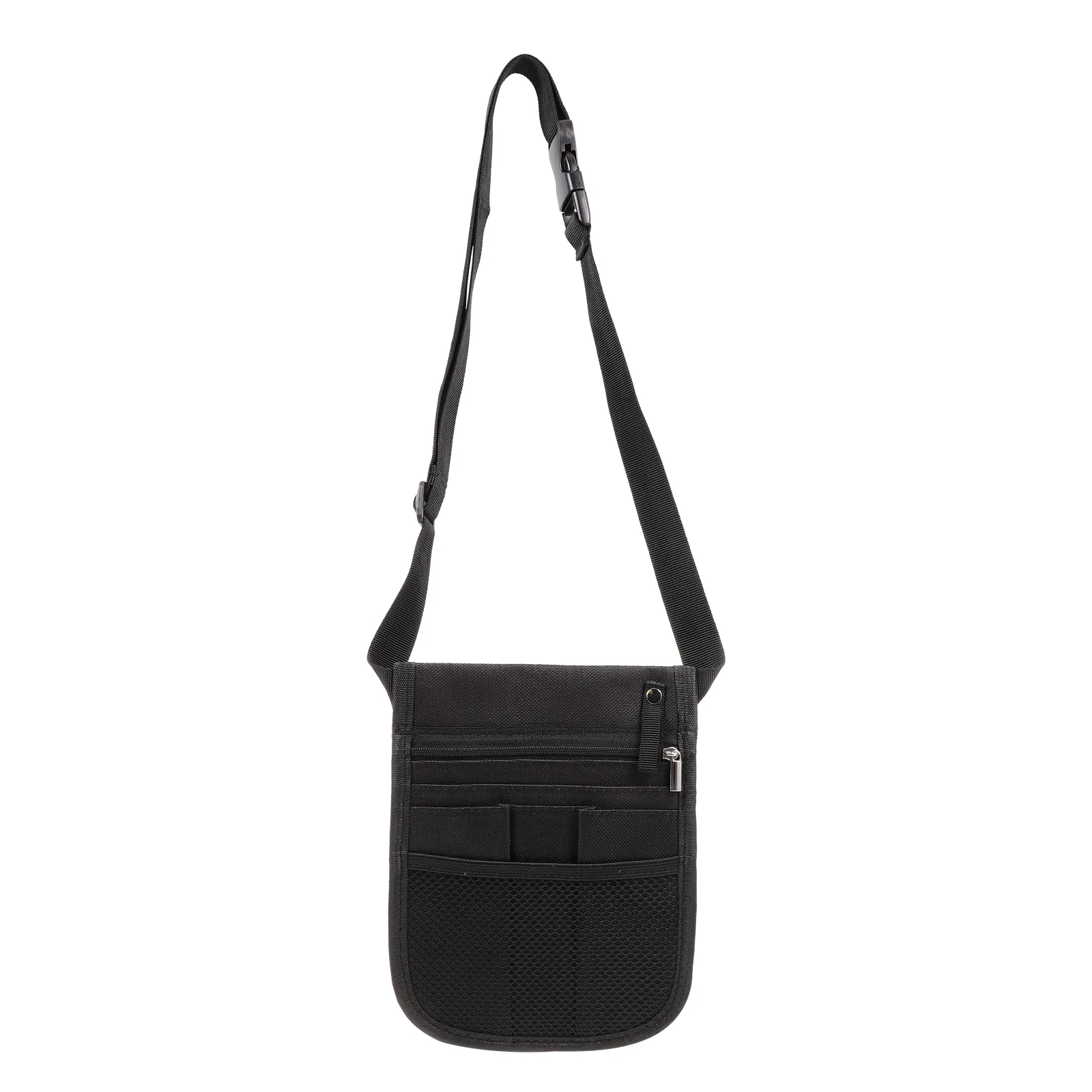 

Nurse Waist Bag Durable Cloth Large Capacity Lightweight Portable Dressing Change Kit Medical Tool Organizer Black