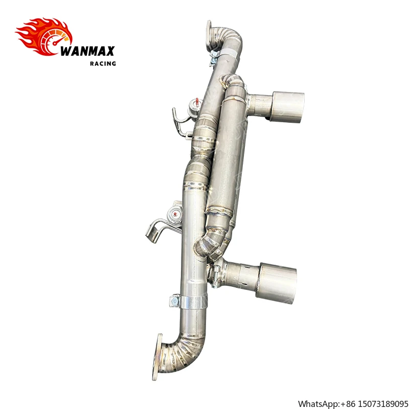 

Factory Sell High Performance Titanium Exhaust Pipe for 718 GT4RS Valvetronic Catback Exhaust System