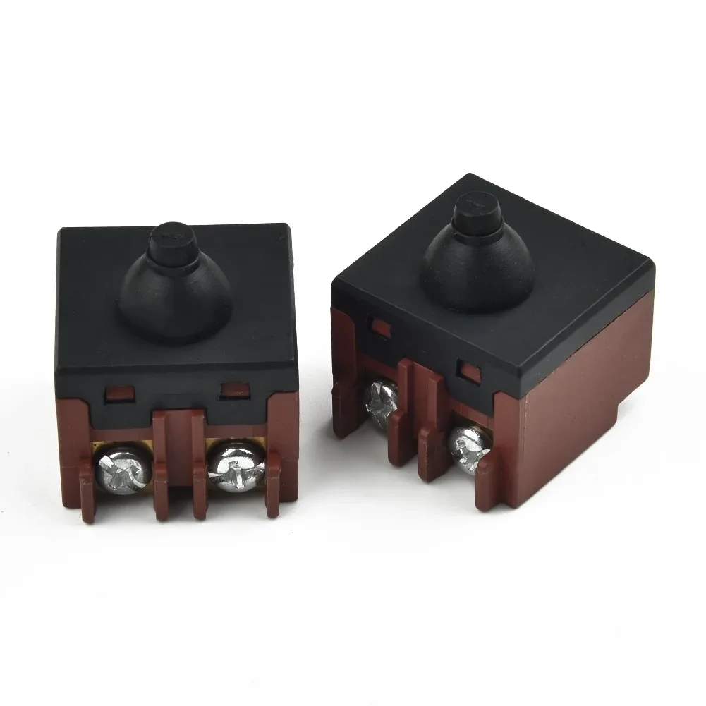 For Angle Grinder 100 Angle Grinder Switch Metal Part Polisher Replacement Switch 2pcs Accessory Button High quality Hot New