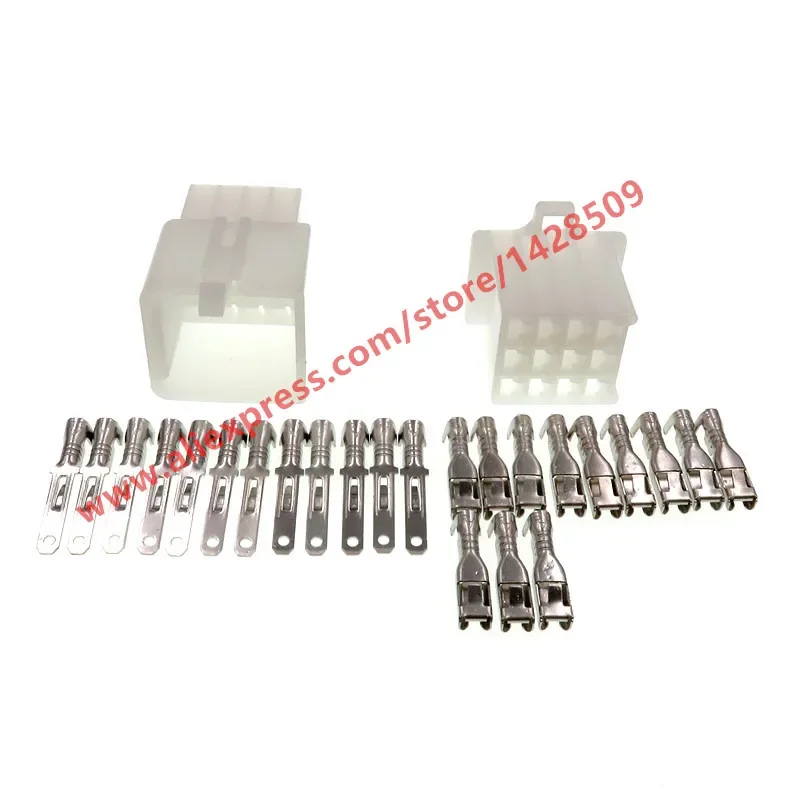 1 Set 12 Pin Female Male Wiring Harness Automotive Connector With Terminals For Auto Motorcycle