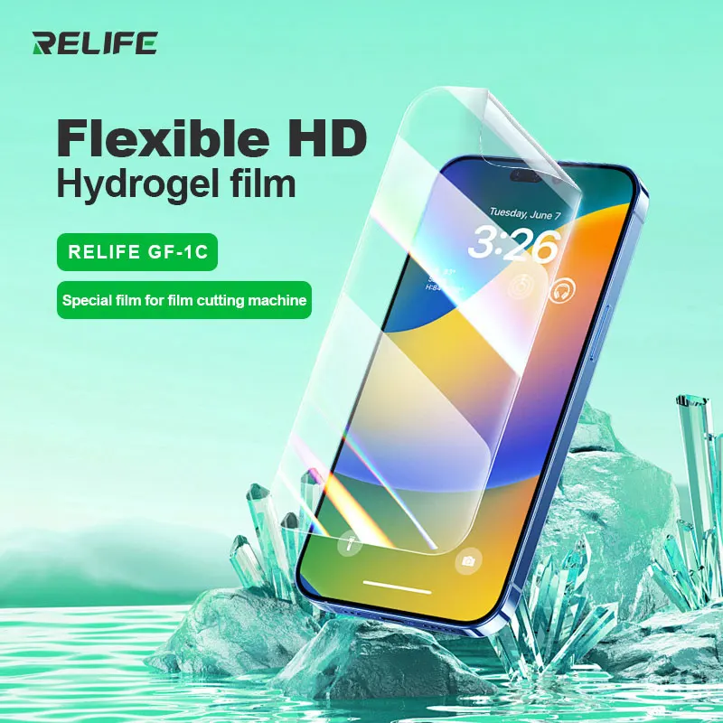 RELIFE GF-1C GF-2C GF-15C HD/Matte/Privacy Hydrogel Film for Y22 Y25 C3 Series Film Cutting Machine Without Recharge Code view 2