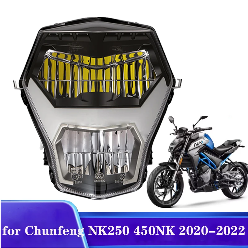 

Suitable for Chunfeng NK250 450NK 2020-2022 (Original) Headlight Motorcycle Headlight Assembly