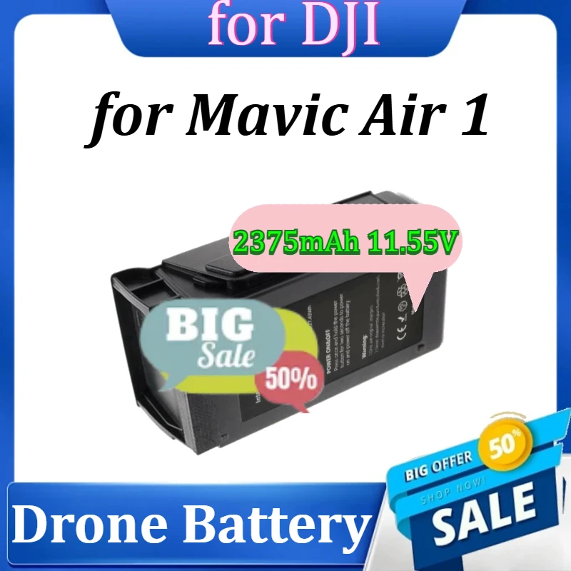 

Drone Battery for DJI Mavic Air 1 Intelligent Flight Drone Accessories 2375mAh 11.55V