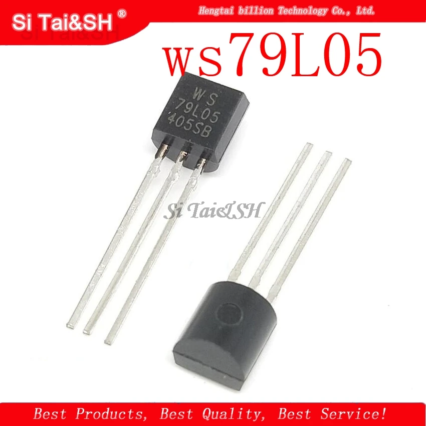 20PCS 79L05 ws79L05 TO-92 5V 100mA voltage regulat new original