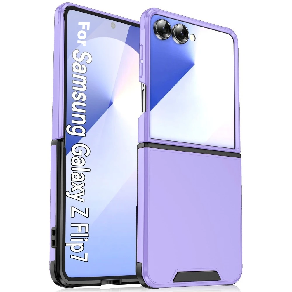 Ultra Thin Slim Matte Case for Samsung Galaxy Z Flip 8 7 FE 6 5 Hard PC Shockproof Cover for Samsung Z Flip8 Flip7 Shell