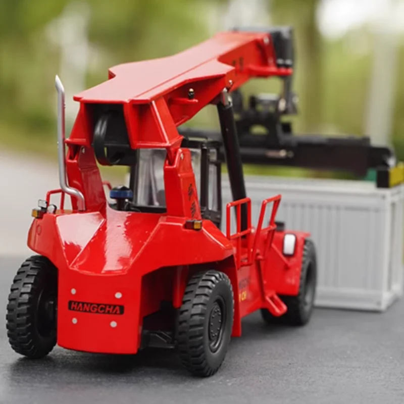 Diecast 1:50 Scale HANGCHA Container Crane Alloy Engineering Model Finished Simulation Collection Decoration Gift Toys Display