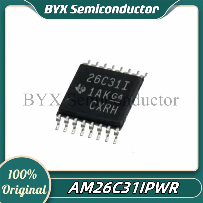 （2pcs/lots）AM26C31IPWR AM26C31 Package: TSSOP16 buffer/driver/transceiver 100% original and authentic