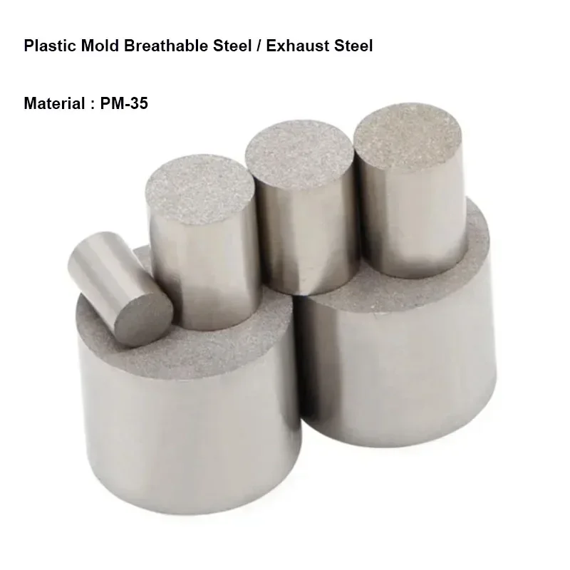 2pcs - 20pcs Mold PM35 Porous Metal Breathable Steel Mould Accessories Air Venting Valves Exhaust Plugs