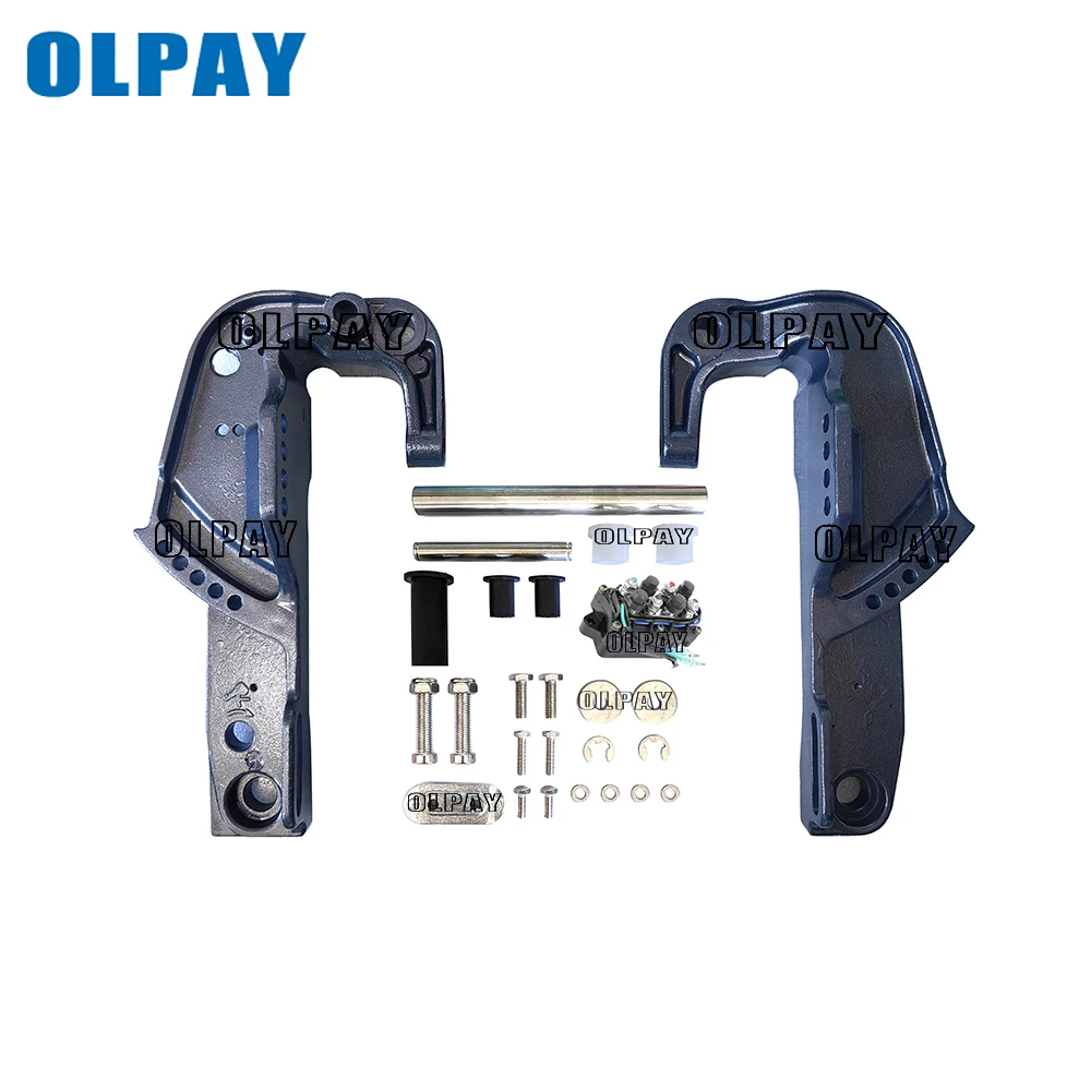 65W-43800 Single Ram Power Tilt Trim Unit/Clamp Bracket Set 65W-43111-00-4D 65w-43112-00-4D for Yamaha outboard 2 Stroke 40HP 4