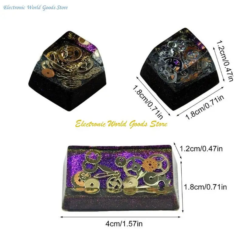 Capas teclas resina OEM A3PD para reemplazo teclado personalización teclado mecánico