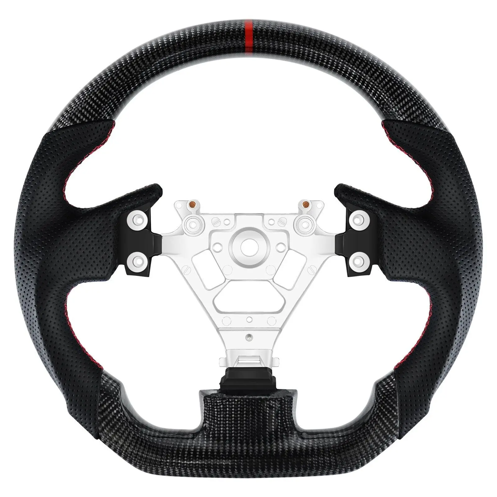 Real Carbon Fiber Steering Wheel For INFINITI G35 G25 G37 Q40 Q60 QX50 EX35 EX37 V36 V36 facelift J50