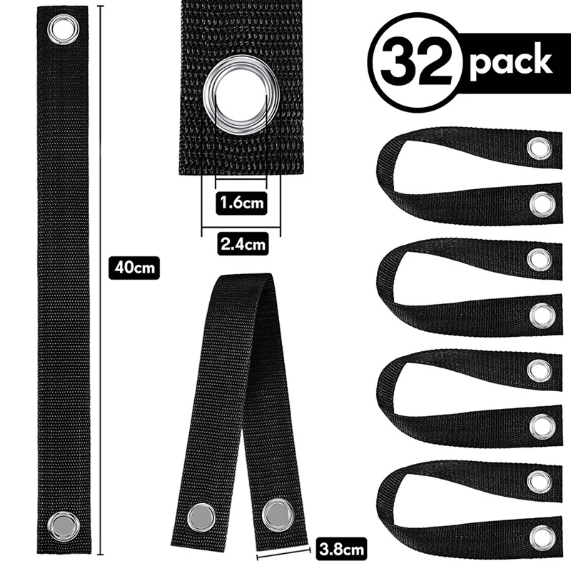 Лучшие-32 шт. 15,74-дюймовые ремни для крепления деревьев с втулкой для крепления/фиксации недавно посаженных саженцев и защиты от урагана