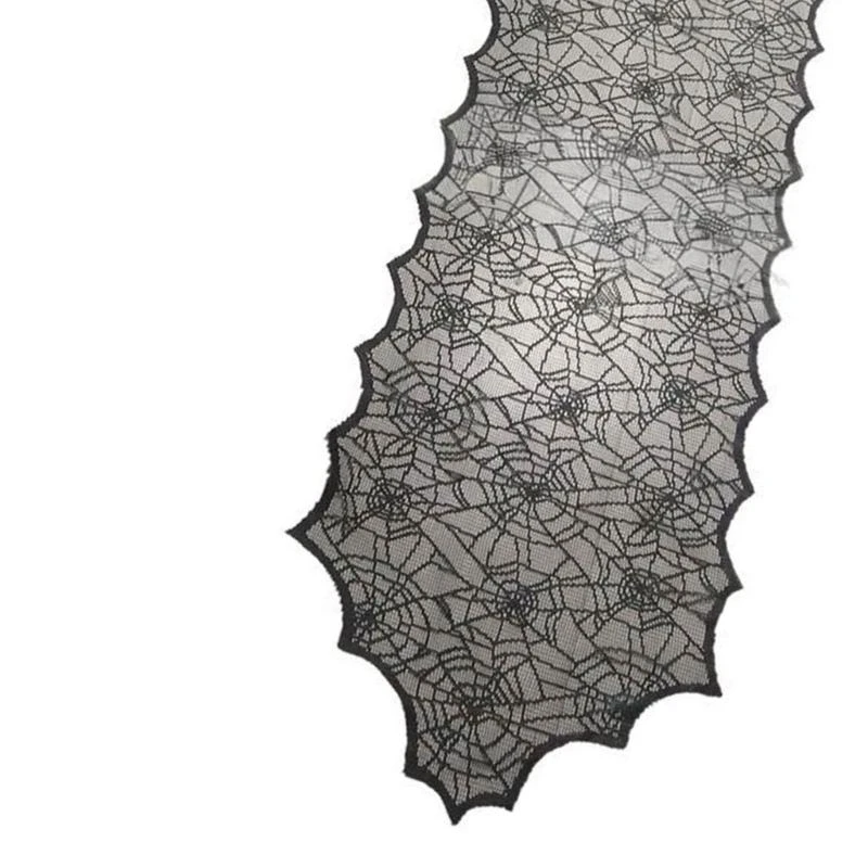 Halloweens Polyester Tablecloth Sheer Gothics Designs Multipurpose Decoration C7AC