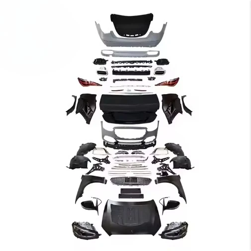 

Manufactory Direct Auto Body Kit for Mercedes benz S Class W221 W223 Front Bumper Assembly with Headlight & Radiator Set