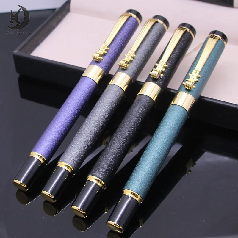 1PCS Yongsheng Professional Business Strings Pen Clip Fountain Pen,0.5/0.38mm Nib Design,Luxury Writing Pen,Office & Gift Use
