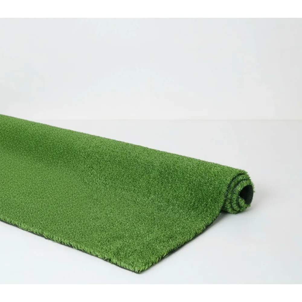 

4x13FT Artificial Grass Turf with Drainage Holes - Pet Safe Indoor Outdoor Fake Lawn for Garden Patio Balcony DIY Decor