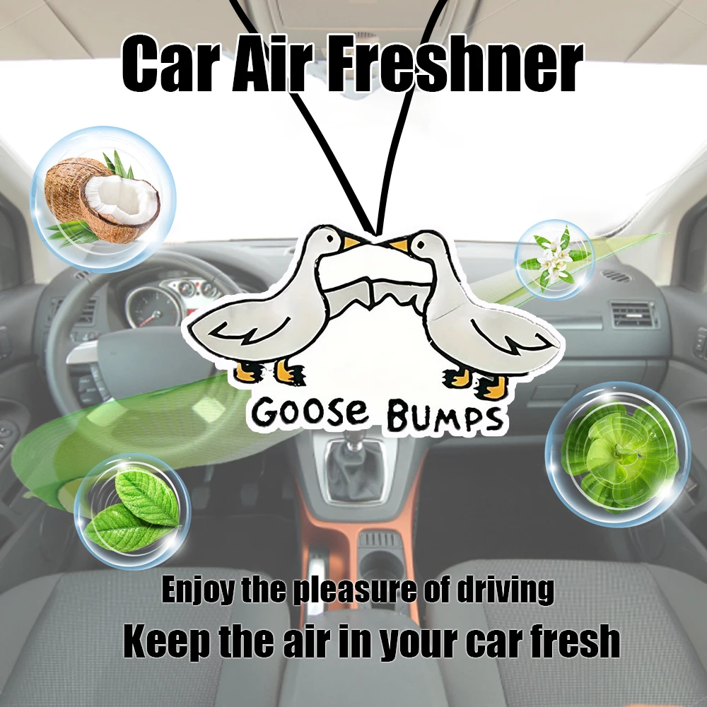 

Goose Bumps Car Air Freshener - Fresh Fragrance for Your Drive
