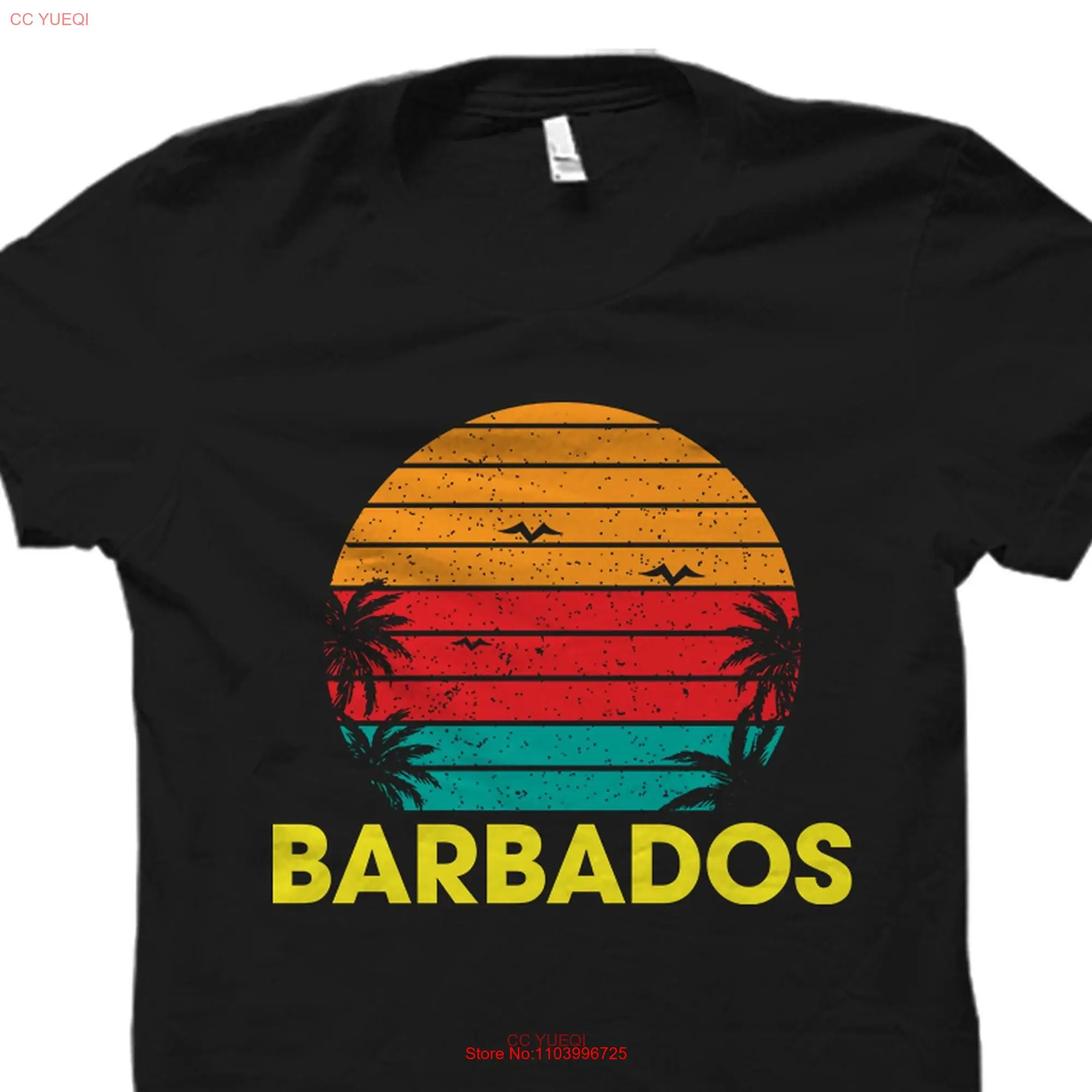 Barbados T Shirt Vacation OS4556 long or short sleeves