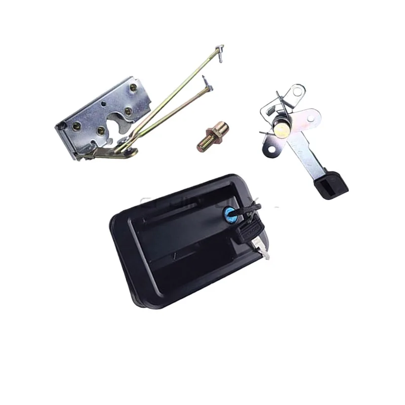 

Excavator for Lovol 60/65/80/150/220/260-7 cab door lock assembly lock block inner and outer handles