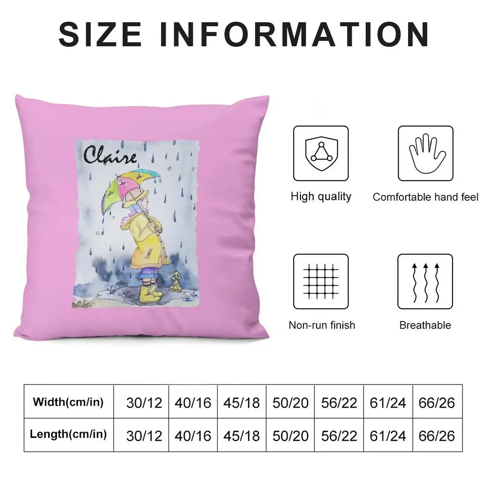 Claire Grandgirl Throw Pillow Sofa Cushions Covers Sofa Covers For Living Room pillow