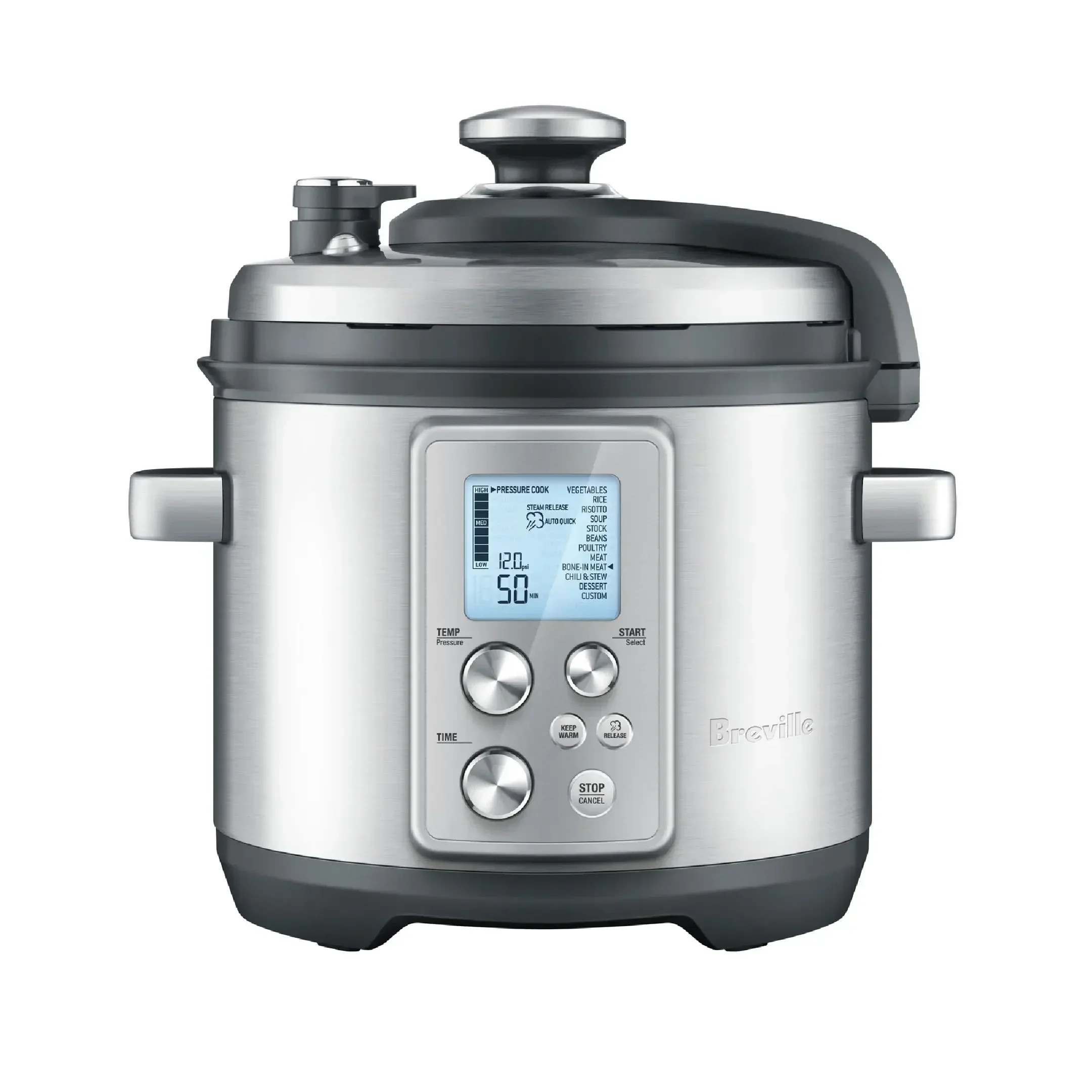 

Breville BPR700BSS Fast Slow Pro Slow Cooker, Brushed Stainless Steel