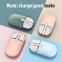 M203 Bluetooth5.1/2.4G Wireless Rechargeable Mouse Optical USB Mice Supply for PC/Mac/Laptop/IPad/Phone /Notebook/Android Tablet