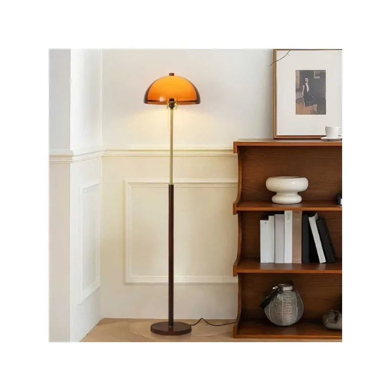 Medieval desk lamp, ambient lamp next to the sofa in the living room c