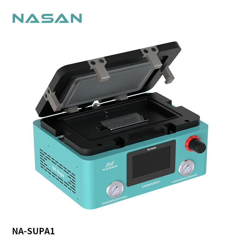 

Nasan Na-supa1 Latest Airbag Mini Lcd Repair Machine For Flat Curved Screen Oca Laminating And Bubble Remove Product