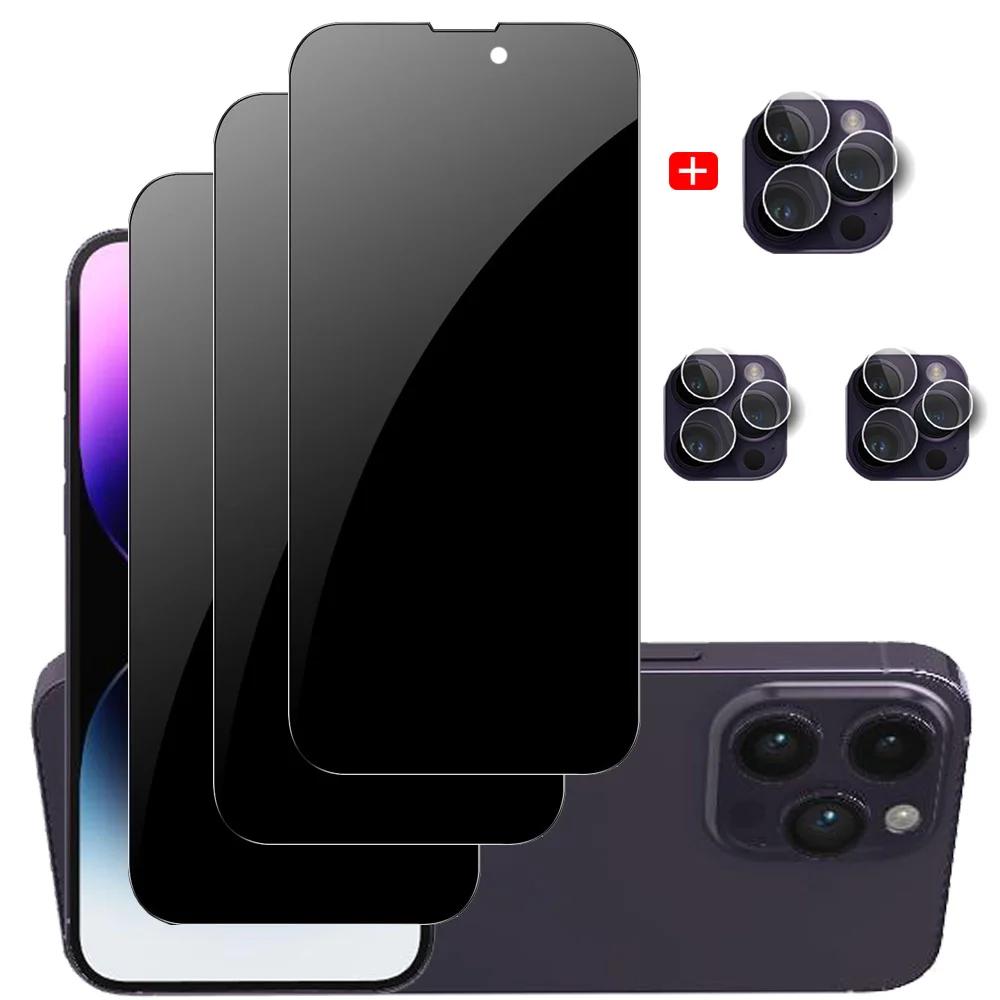Anti Privacy Vetro temperato dla iPhone 16 15 14 13 12 11 Pro Max Screen Protector Anti-Peep iphone i14 pro max vetro Bravo