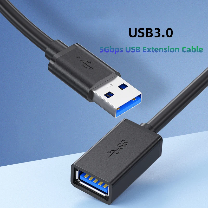 USB 3.0 Extension Cable Male to Female 5Gbps Data Cord USB3.0 Extender for PC PS3 Laptop to U Disk Smart TV USB Cable Extension image 6