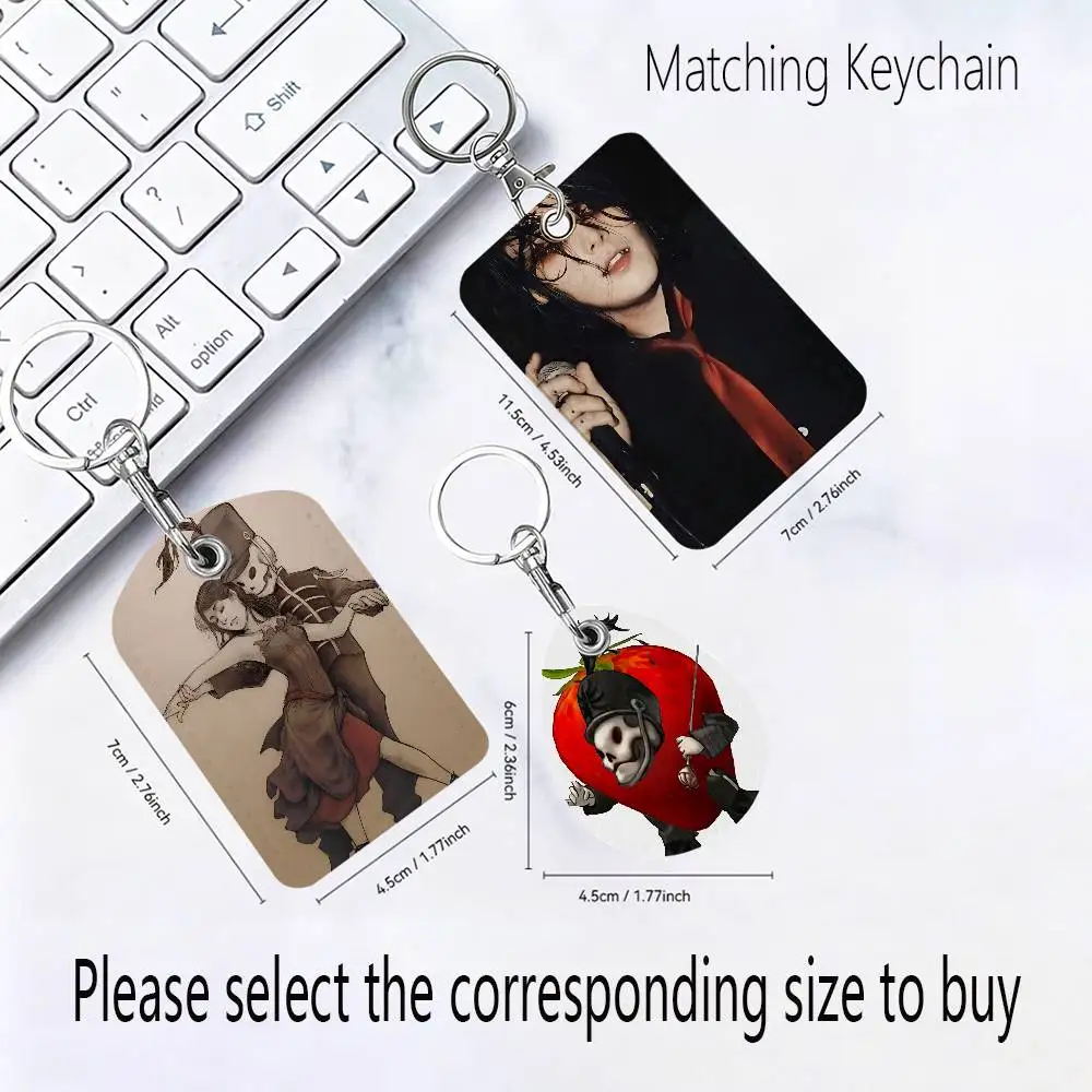 My C-Chemical Romance MCR Flag Protective Case For Apple AirTag/Access Card Holder/Pet Anti-Loss Tracking Device view 3