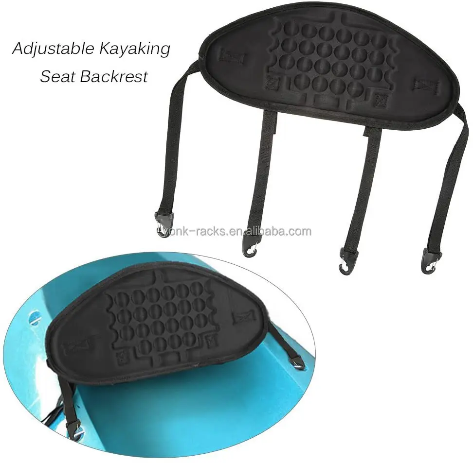 Adjustable Antiskid Cushion Kayak Accessory Boat Accessories Fisher Kayak Seat Backrest Pad Backrest Support EVA Pads for K