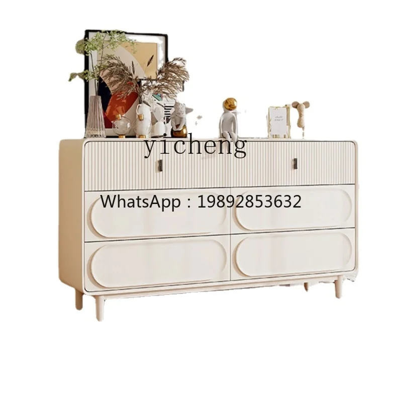 ZZf Locker Internet Celebrity Storage Five Chest of Six Drawers Cabinet Complete Drawer Living Room Sideboard Cabinet