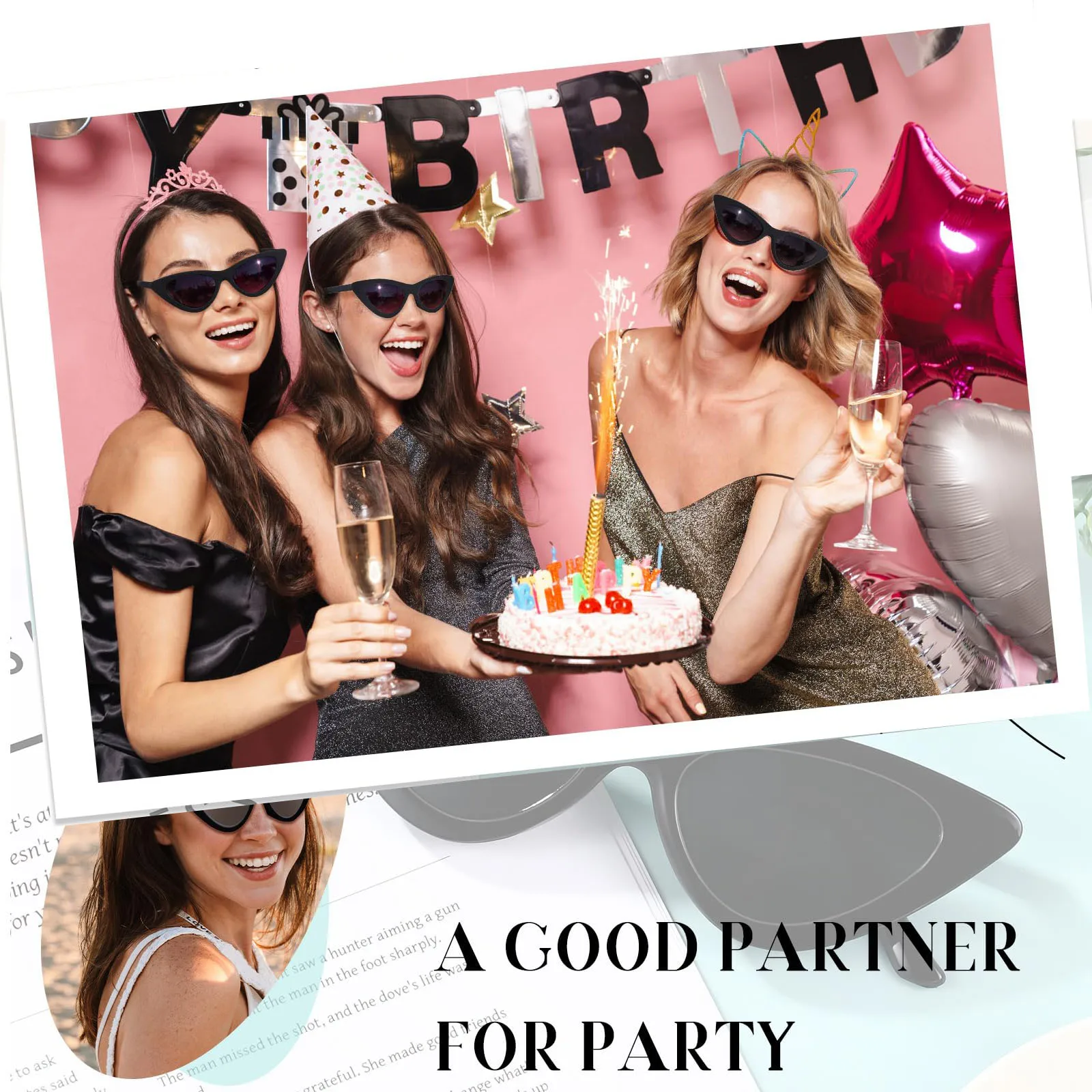 12-100Pcs Wedding Bridal Heart Shaped Sunglasses Party Favors Gift for Guests Bachelorette Hen Party Glasses Bridal Shower Decor view 5