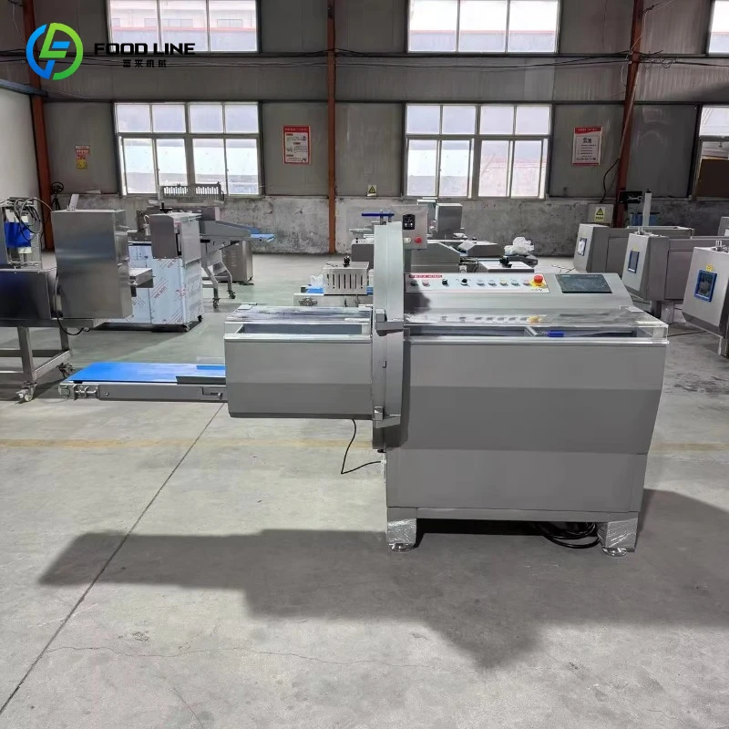 Automatic Boneless Meat Slicer Machine 380V with Two Types of Knives for Fresh Beef & Chicken Breast Cutting 400kg Customized