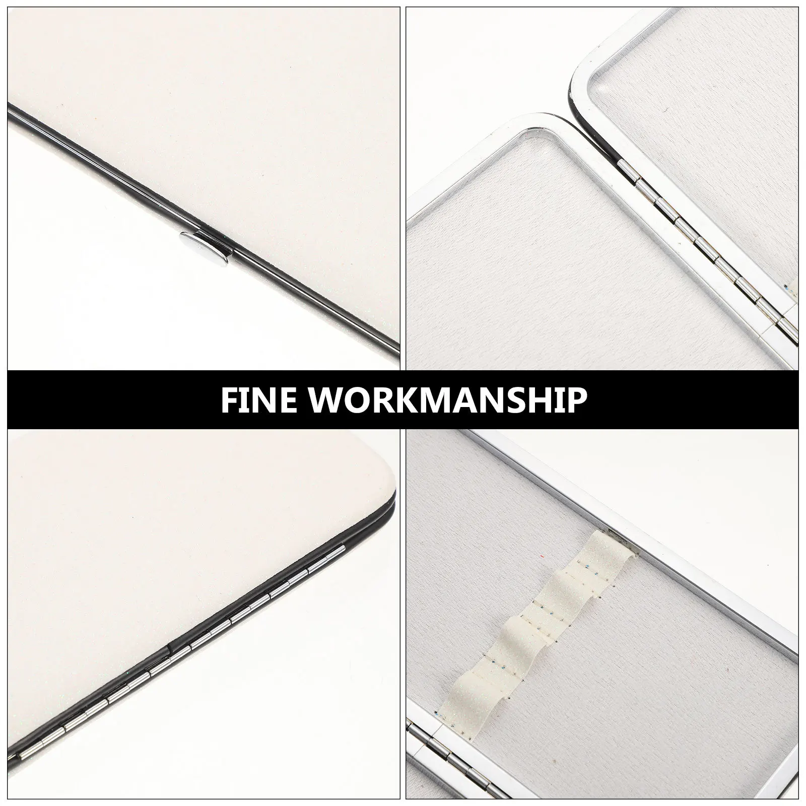 Tragbare Wimpern-Organizer-Tasche mit Glatter Oberfläche, Zuverlässiger Reisebegleiter für Make-up-Zubehör