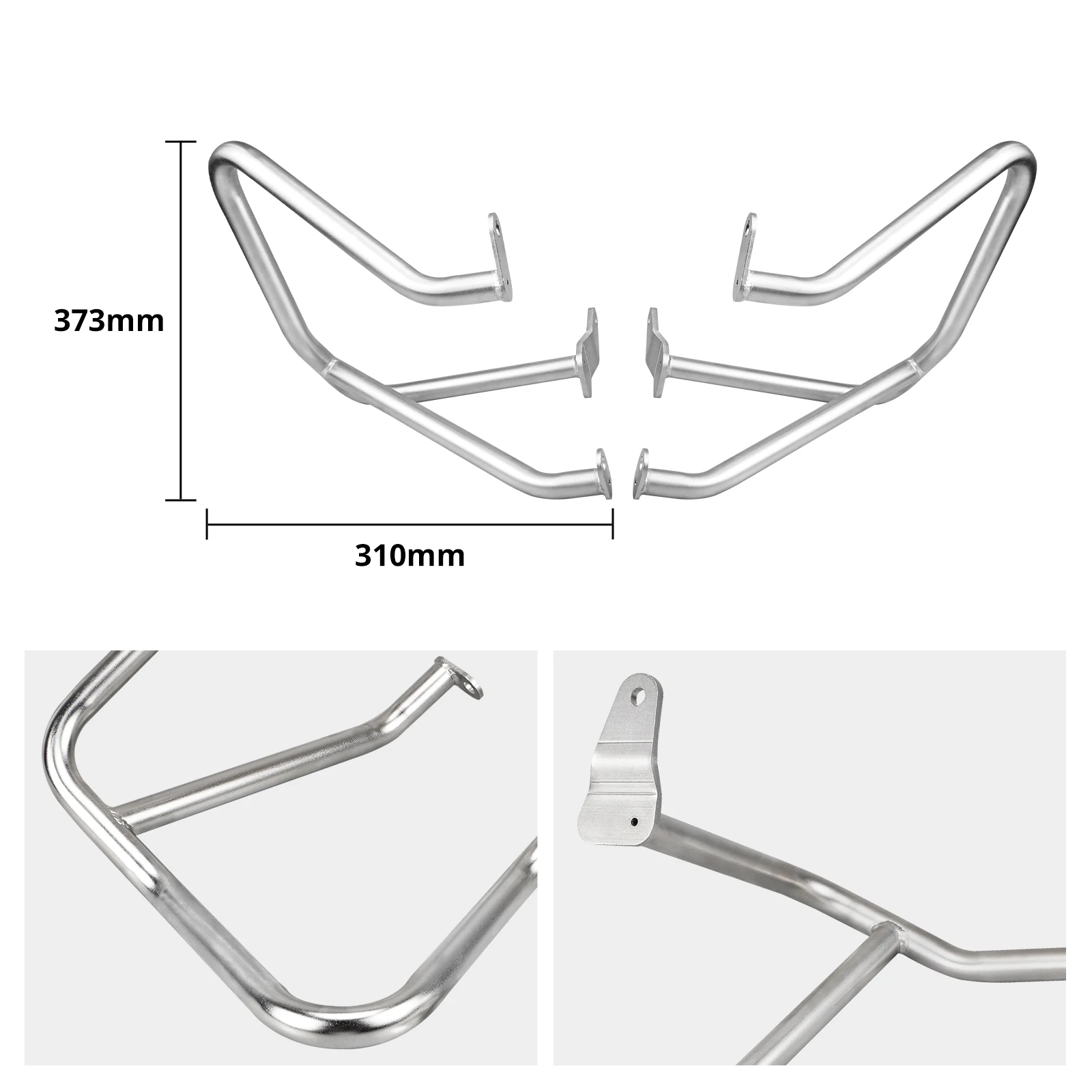 (EU-Lager) 2019 2020 2021 2022 2023 2024 Für BMW R1250GS Motorschutz Sturzbügel Untere Sturzbügel Rahmenstoßfänger Schutz R1250GS – Detail 2