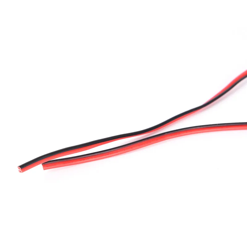 2Pin 10m 22AWG Cars Motorcycle Electric Wire Cable Red/Black Connector For Led Light view 6