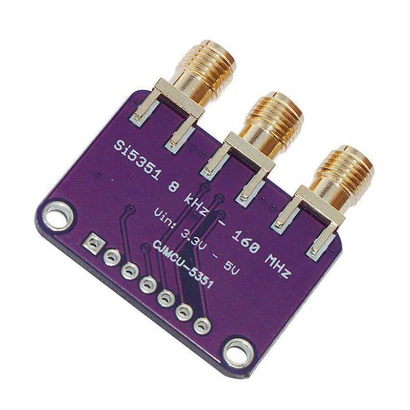 3X Si5351a I2C 25Mhz Clock Generator Breakout Board 8Khz To 160Mhz For Arduino D9I2-A74Z