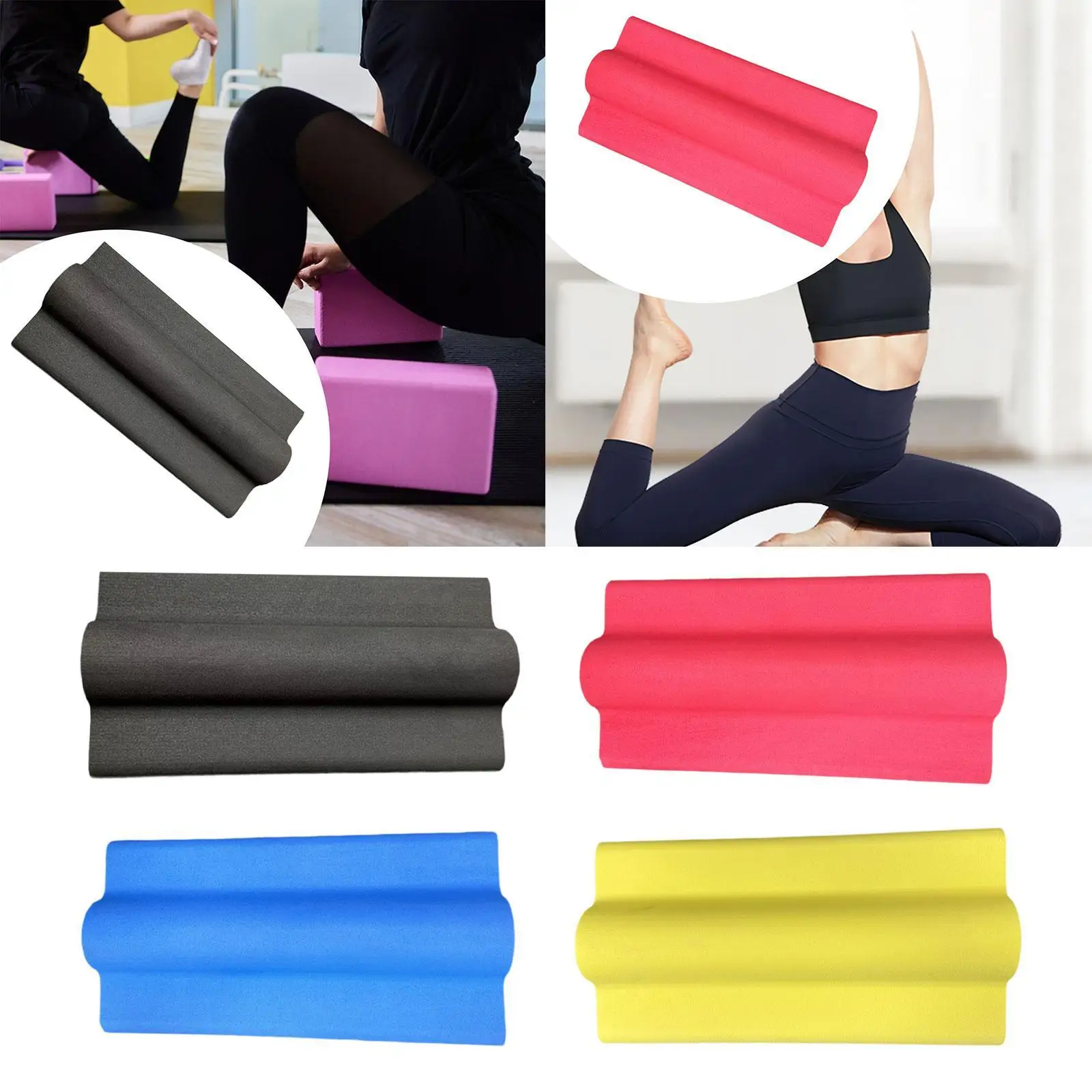 

EVA Yoga Block Foot Board Strengthener High Density Foam Fitness Accessory for Pilates Home Exercise Equipment