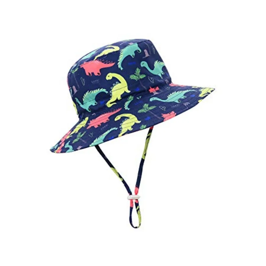 Baby Sun Hat UPF 50+ Sun Protective Toddler Bucket Hat Summer Beach Hats Wide Brim Outdoor Play Hat for Boys Girls
